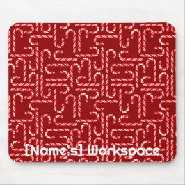 Maßgeschneiderte Rotweinkanone auf Rot Mousepad