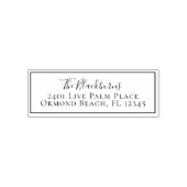 Maßgeschneiderte Rücksendeadresse Personalisiert M Permastempel (Design)
