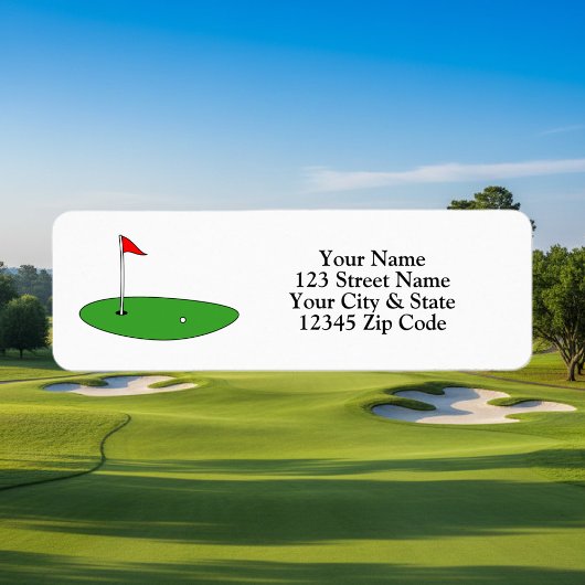 Maßgeschneiderte Rücksendeadressen-Aufkleber mit g