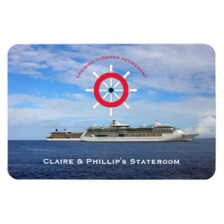 Maßgeschneiderte Ruhestandsfahrt für Stateroom-Tür Magnet