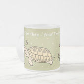 Maßgeschneiderte russische Tortoise-Tasse Mattglastasse (Vorderseite Links)