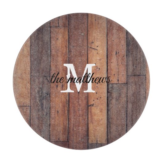 Maßgeschneiderte rustikale Holzbauernhoeche Mit Mo Schneidebrett (Vorderseite)