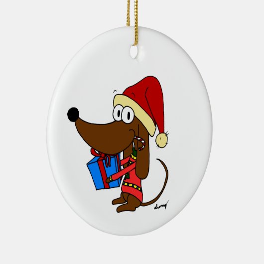 Maßgeschneiderte Santa Midge Keramik Ornament (Rechts)