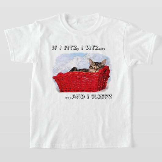 Maßgeschneiderte Schlafgraukissen an der Vordersei T-Shirt (Ablage )