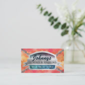 Maßgeschneiderte Schleppdienstkarten Visitenkarte (Stehend Vorderseite)