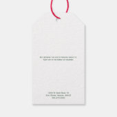 Maßgeschneiderte Schmuckkarten für Ihren DIY Punch Geschenkanhänger (Rückseite)