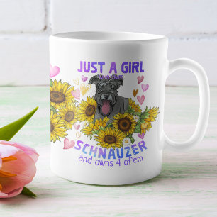 Maßgeschneiderte Schnauzer Tasse für Hunde