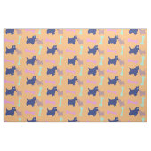 Maßgeschneiderte schottische Terrier- und Welpenst Stoff (Fat Quarter (45,7 x 55,9 cm))
