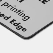 Maßgeschneiderte Schreibtischmatte - Magnesium Gra (Ecke)