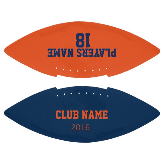 Maßgeschneiderte Schul- oder Vereinsfußball Football (Paneele)