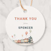 Maßgeschneiderte Schulungsrunde Vielen Dank Geschenkanhänger (Vorderseite)