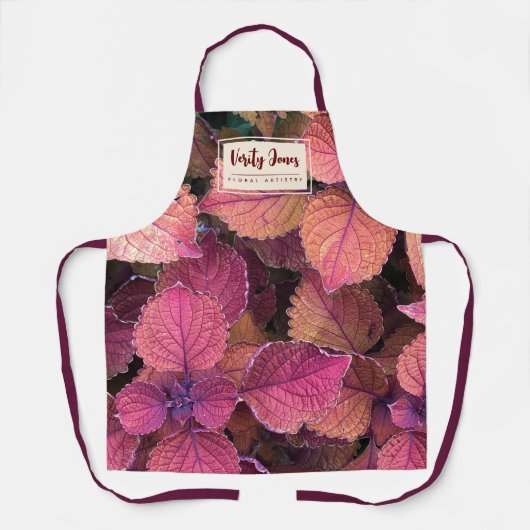 Maßgeschneiderte Schürze (Vorderseite)