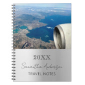 Maßgeschneiderte Silberreise für Foto Notizblock (Vorderseite)