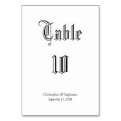 Maßgeschneiderte Sitzmöbel im klassischen Zeitungs Tischnummer (Vorderseite)