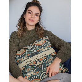 Maßgeschneiderte skandinavische Kunst-Déco Kissen