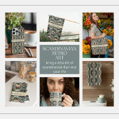 Maßgeschneiderte skandinavische Kunst-Déco Schneidebrett