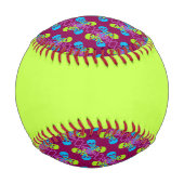Maßgeschneiderte Skulls & Crossbones Baseball (Rückseite)