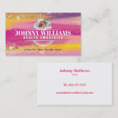 Maßgeschneiderte Smoothy-Visitenkarten Visitenkarte (Vorne/Hinten)