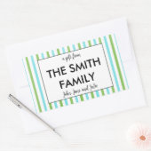 Maßgeschneiderte Sonderanfertigungsklammern Rechteckiger Aufkleber (Umschlag)