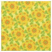 Maßgeschneiderte Sonnenblumenstoffe Stoff (Nahaufnahme)