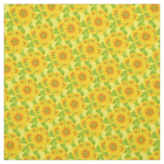 Maßgeschneiderte Sonnenblumenstoffe Stoff (Muster)