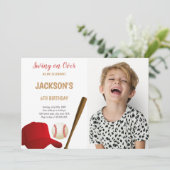 Maßgeschneiderte sportliche Party Einladungen für  (Stehend Vorderseite)