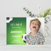 Maßgeschneiderte sportliche Party Einladungen für (Stehend Vorderseite)