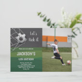Maßgeschneiderte sportliche Party Einladungen für  (Stehend Vorderseite)