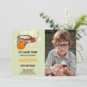 Maßgeschneiderte sportliche Party Einladungen für  (Stehend Vorderseite)