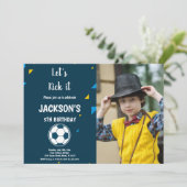 Maßgeschneiderte sportliche Party Einladungen für (Stehend Vorderseite)