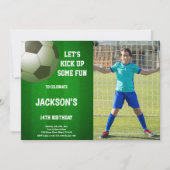 Maßgeschneiderte sportliche Party Einladungen für  (Vorderseite)