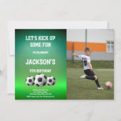 Maßgeschneiderte sportliche Party Einladungen für  (Vorderseite)