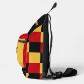 Maßgeschneiderte Stallhalle zum Reiten Retro Crossbody Bag (Rechts)