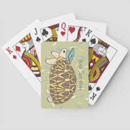 Maßgeschneiderte Star Tortoise Abschluss Cards Spielkarten