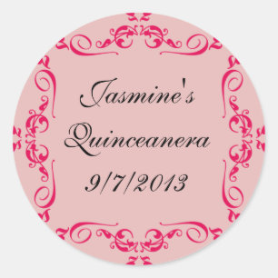 Maßgeschneiderte Sticker für Quinceanera