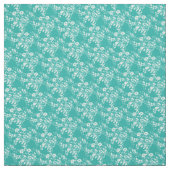 Maßgeschneiderte Stoffe Aquamarin und Weiß (Muster)