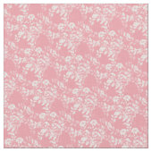 Maßgeschneiderte Stoffe in Rosa und Weiß (Nahaufnahme)
