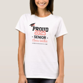 Maßgeschneiderte, stolze Schulabgänger T-Shirt
