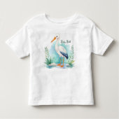 Maßgeschneiderte Stork Kinderzimmer Set Baby Puppe Kleinkind T-shirt (Vorderseite)