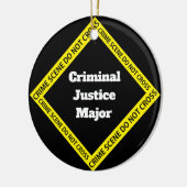 Maßgeschneiderte Strafjustiz Keramik Ornament (Links)