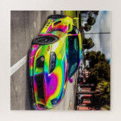 Maßgeschneiderte Supercars:Fette Farben und Modifi Puzzle (Horizontal)