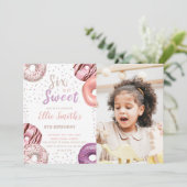 Maßgeschneiderte süße Party Einladungen für Kinder (Stehend Vorderseite)