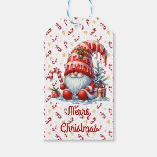 Maßgeschneiderte Süßwaren Geschenkanhänger (Vorderseite)