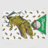 Maßgeschneiderte T-Rex Golfhandtuch (Horizontal)