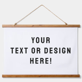 Maßgeschneiderte Tapisserie aus Holz - Personalisi Wandteppich Mit Holzrahmen