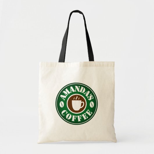 Maßgeschneiderte Tasche für Kaffeeliebhaber oder B (Vorne)