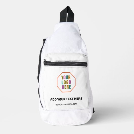 Maßgeschneiderte Tasche mit Logo (Vorderseite)