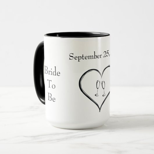 Maßgeschneiderte Tasse (Vorderseite Links)