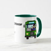 Maßgeschneiderte Tasse des männlichen besten Busfa (VorderseiteRechts)