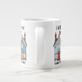 Maßgeschneiderte Tasse, die Sie am nächsten Eingan Jumbo-Tasse (Rückseite)